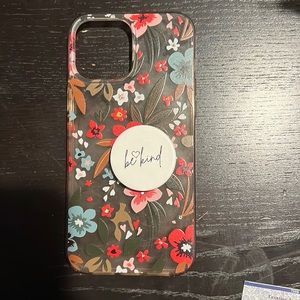 iPhone 13 Pro Max phone case with pop socket